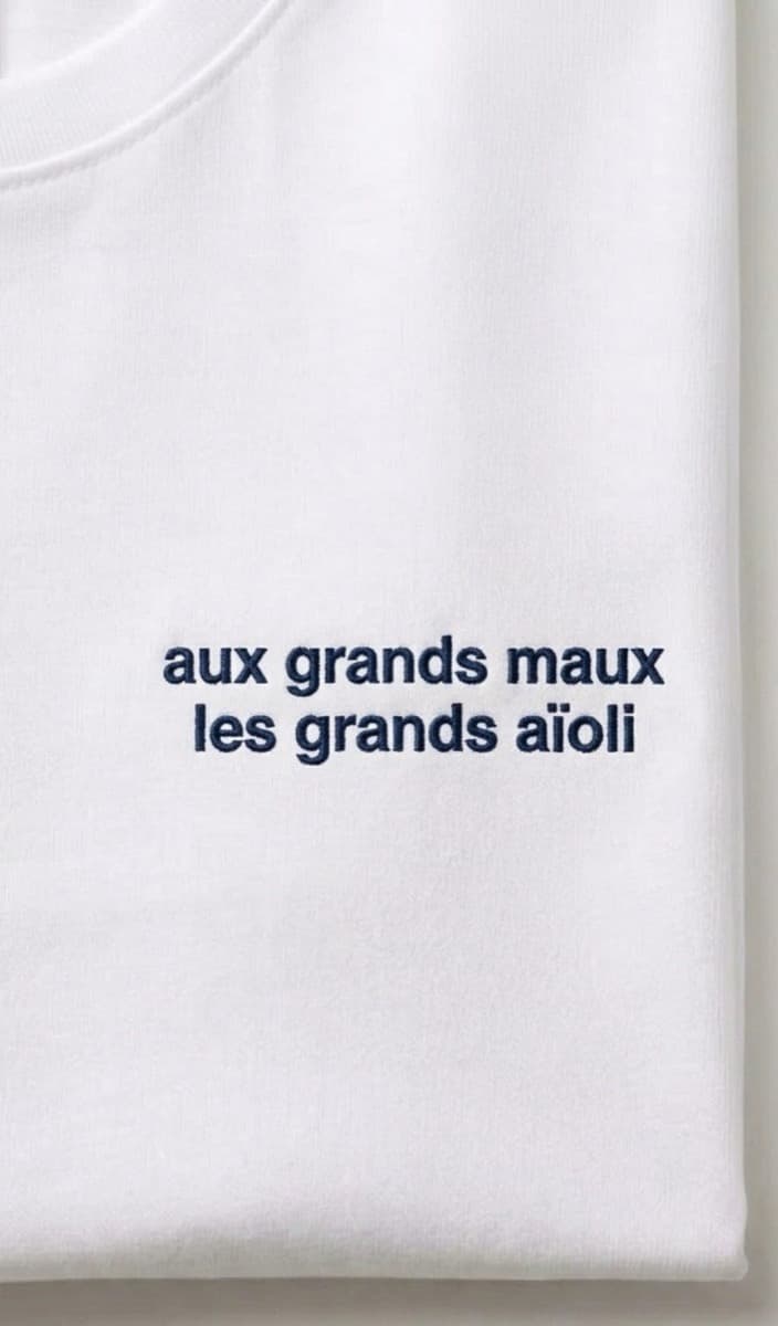 Aux grands maux les grands aïoli